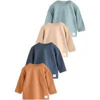 Next Maglietta beige / blu pastello / blu scuro / marrone
