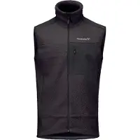 Norrøna - Pile da alpinismo - Trollveggen Warm3 Vest M Phantom per Uomo - Taglia S - Nero