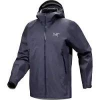 Arc'teryx - Giacca impermeabile in GORE-TEX ePE - Beta Jkt M Black Sapphire in Pelle - Taglia L - Blu navy