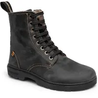 El naturalista unisex. 25264C101005_001 Stivaletti Arizona Nomada in pelle nera (40), Nero, Basso, Stringhe, Casual