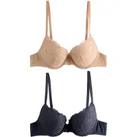 Next Reggiseno beige / navy