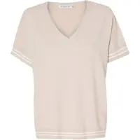 TATUUM Pullover 'Felizo' beige chiaro / bianco