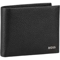 BOSS New Crosstown Portafoglio Vera Pelle 12 cm nero
