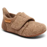 Bisgaard Kid's Casual Wool Pantofole Bambini (30, marrone)