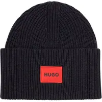 HUGO per donna. 50502579 Berretto Saffa nero (OSFA), Casual, Lana