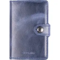 Secrid Mini portafoglio vintage, colore blu