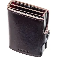 Secrid Unisex Premium Twinwallet Dusk Dark Brown Taglia: OS | Portafogli Outlet | Unisex | Marrone