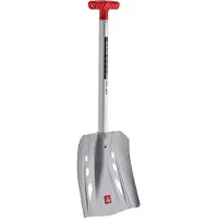 Arva - Pala d'emergenza ultraleggera e ultraefficiente - Plume Alu in Alluminio - rosso