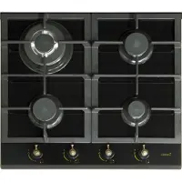 CATA Piano Cottura A Gas Rci 631 Bk 4 Fuochi