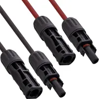 InLine Set di prolunghe Solar con spina solare 6mm² nero/rosso 10m