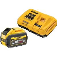 DeWalt Set iniziale con batteria DCB 117 Y1 18 V, caricabatterie 12 A + 1x batteria DCB 548 12,0 Ah