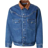 Levi's per uomo. 002WN-0000 Giacca Western North Action blu (M), Casual, Cotone