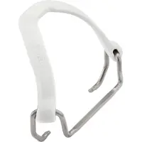 Petzl Fil Flex Wide Ramponi (One Size, bianco)