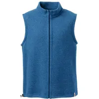 Mufflon Valo Gilet in lana merino Uomo (XXL, blu)