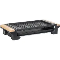 H.Koenig RP320 - Grill 2 in 1, piastra in pietra naturale, 1300 W.