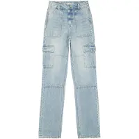 Raizzed Sunset Worker Jeans Mid Blue Stone Taglia: W25L34 | Jeans straight fit Outlet | Donna | Blu