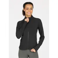 Athlecia Women's Krosa Full Zip Felpa Donna (36, nero)
