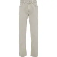 We fashion 5-pocket Mid Waist Beige Taglia: W33L32 | Jeans Outlet | Uomo | Marrone