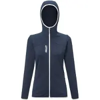 Millet - Pile da trekking da donna - Seneca Fleece Hoodie W Saphir per Donne - Taglia XS - Blu navy