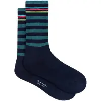 Paul Smith Sock Ps Connor Stripe Navy Taglia: OS | Calzini Outlet | Uomo | Blu
