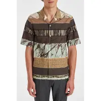 Paul Smith S/s Regular Fit Shirt Lt Greyish Green Taglia: M | Camicie Casual Outlet | Uomo | Verde