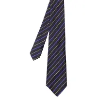Paul Smith Men Tie Painted Stripe Black Taglia: OS | Cravatte Outlet | Uomo | Nero