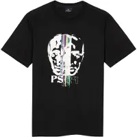 Paul Smith Reg Fit Tshirt Opposite Faces Black Taglia: S | T-shirt stampate Outlet | Uomo | Nero