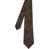 Paul Smith Men Tie Floral Brown Taglia: OS | Cravatte Outlet | Uomo | Marrone