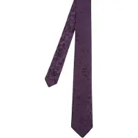 Paul Smith Men Tie Narrow Aubergine Taglia: OS | Cravatte Outlet | Uomo
