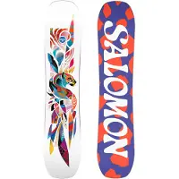 Salomon Snowboard - Snowboard all-mountain - Grace 2027 in Legno - Taglia 125 cm - Viola