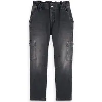 Scotch & Soda Seasonal Tapered Denim Cargo Jogger - Black Night Taglia: W27L32 | Pantaloni cargo Outlet | Donna | Blu