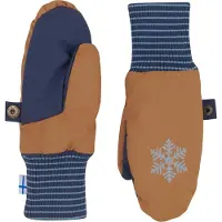 Finkid Rukkanen Guanti Bambini (L, marrone)