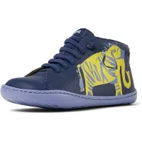 Camper Sneakers Twins in pelle con stampa animals
