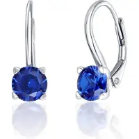 JVD Orecchini Argento Con Zirconi Blu SVLE0503XF3M108 — Orecchini