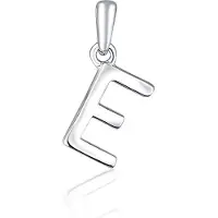 JVD Ciondolo Minimalista in Argento Lettera E SVLP0948XH2000E — Ciondolo