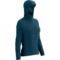Compressport - Giacca impermeabile da trail running - Tempest Waterproof Jacket W Stargazer per Donne - Taglia XS - Blu