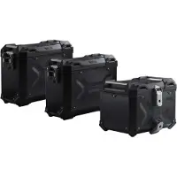 SW-Motech TRAX ADV set completo valigie nero NERO KAWASAKI VERSYS 650