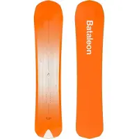 Bataleon - Snowboard uomo all-mountain - Pack Party Wave 2026 per Uomo in Legno - Arancione