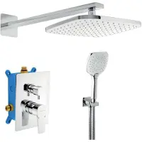 Novaservis Metalia 58 - Set doccia con miscelatore da incasso, cromo SADA58051R,0