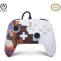 PowerA Controller Per Nintendo Switch The Legend Of Zelda Breath Of The Wild Hero Ascent