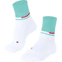 Falke Women's RU Compression Stabilizing Calze da running Donna (39-40, bianco)