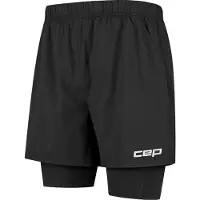 Cep Run Shorts 2In1 Pantaloncini da running Uomo (S, nero)