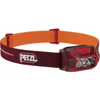 Petzl - Lampada frontale ricaricabile - Actik Core Red - Bordeaux