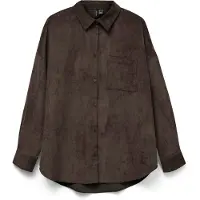 Vero Moda Camicia A Maniche Lunghe Sanne Courderoy