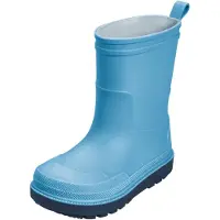 Playshoes Stivale di gomma blu chiaro
