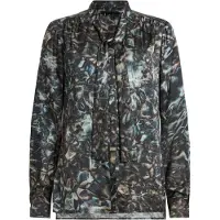 AllSaints Toni Caladesi Shirt Petrol Blue Taglia: 2 | Magliette intime Outlet | Donna | Blu
