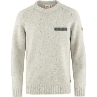 Fjällräven - Maglione in lana - Lada Round-Neck Sweater M Chalk White per Uomo - Taglia L - Beige