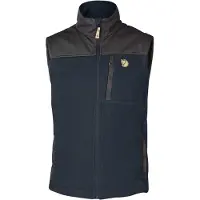 Fjällräven Buck Fleece Vest Gilet in pile Uomo (S, blu)