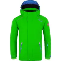 TROLLKIDS Kid's Holmenkollen Snow Jacket Pro Giacca da sci Bambini (110, verde)