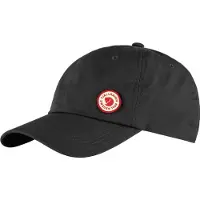 Fjällräven Logo Cap Cappellino (S/M, nero)